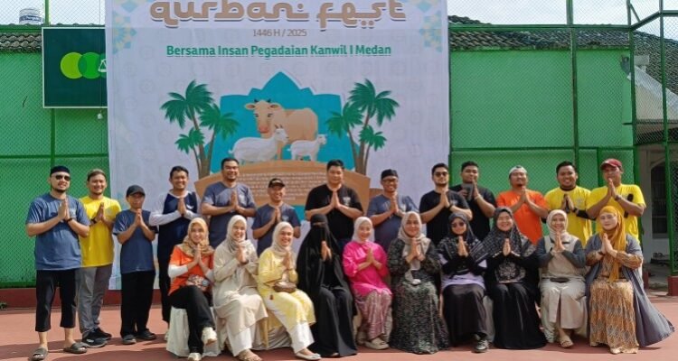 Qurban Fest with Pegadaian Regional Office 1 Medan Staff