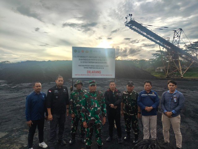 Murung Raya Public Prosecutor's Office cooperates with PKH Task Force to regulate illegal mining sites