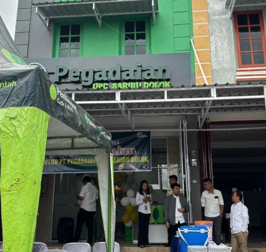 Pegadaian's Launch in Saribu Dolok

