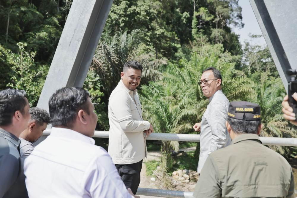 50-meter Aek Sipange Bridge Completed