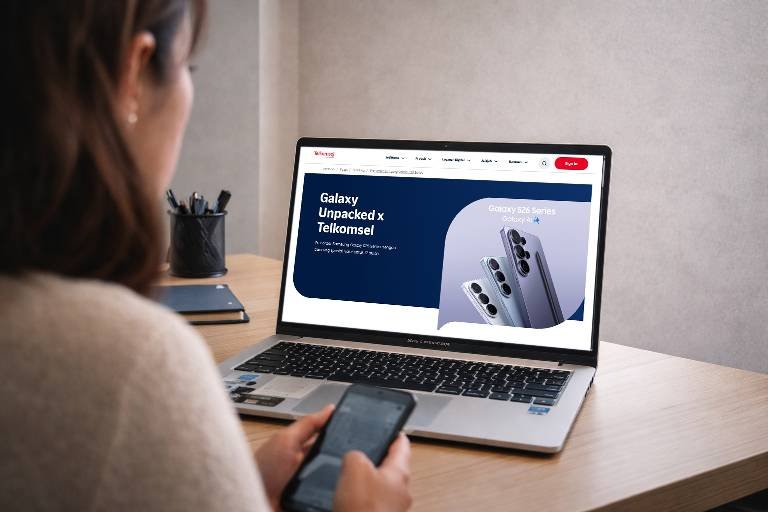 Special pre-order promotion for the Samsung Galaxy S26 series and receive Telkomsel Halo