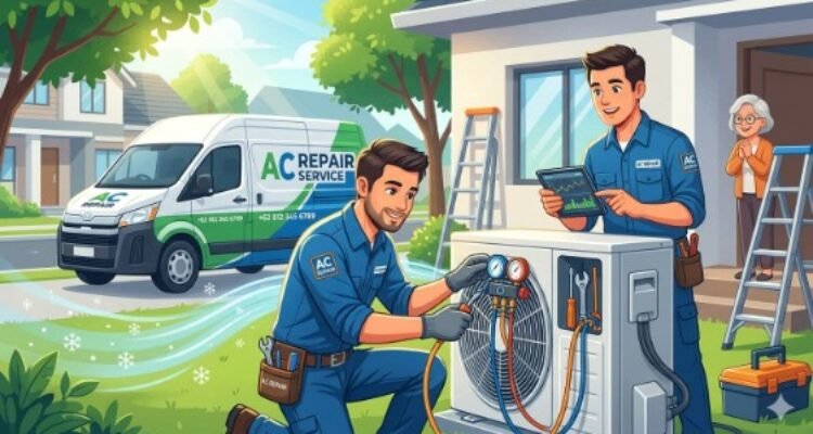A business with few competitors: air conditioning maintenance