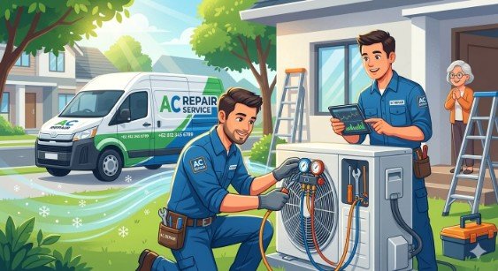 A business with few competitors: air conditioning maintenance
