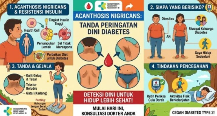 Acanthosis Nigricans Sebagai Peringatan Dini Diabetes