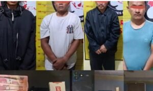 Police narcotics investigators in Dairi arrest drug dealer and 3 users