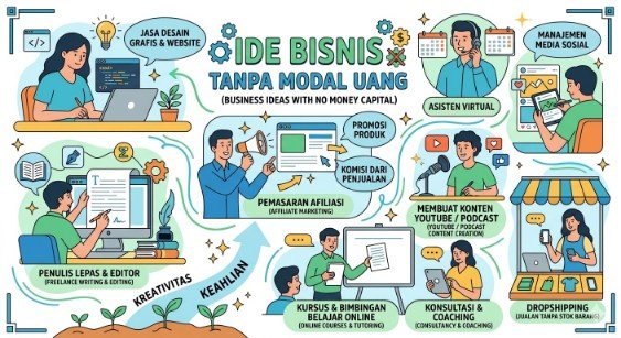 3 Digital Business Ideas for Beginners Without Capital