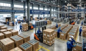 AI industry hoards memory chips, putting affordable phones and laptops under pressure