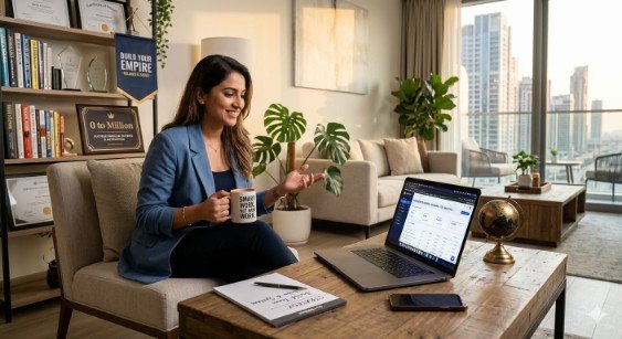 Building a business empire while sitting back myth or reality