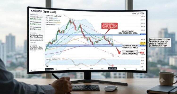 Gold Price Forecast and Analysis Today, Wednesday, May 20, 2026: Wait and See