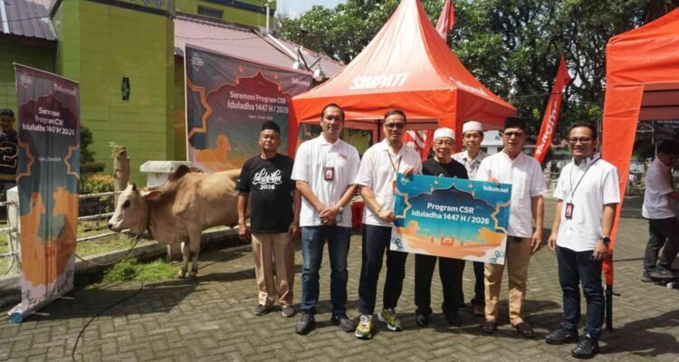 In the spirit of togetherness for Eid al-Adha 1447 Hijria, Telkomsel distributes sacrificial animals