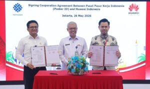 Ministry of Labor and Huawei Indonesia strengthen cooperation on personnel development and internship programs