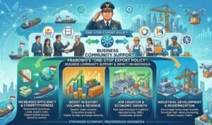 Prabowo's 'one-stop export policy' receives support from the business community. What impact will this have on Indonesia?