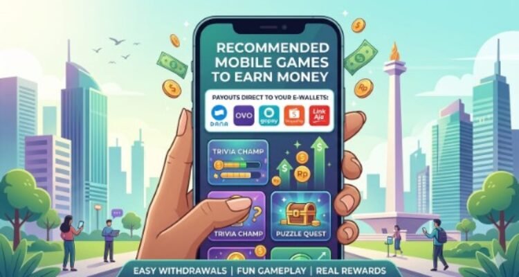 Recommended games to earn money via your smartphone: DANA, OVO, GoPay, ShopeePay, and LinkAja withdrawals