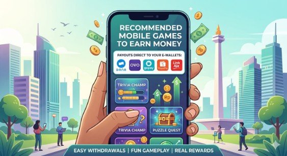 Recommended games to earn money via your smartphone: DANA, OVO, GoPay, ShopeePay, and LinkAja withdrawals