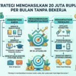 Strategy to earn 20 million rupiah per month without working