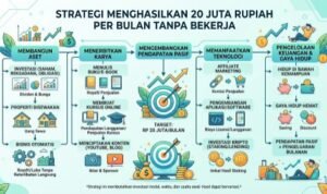 Strategy to earn 20 million rupiah per month without working