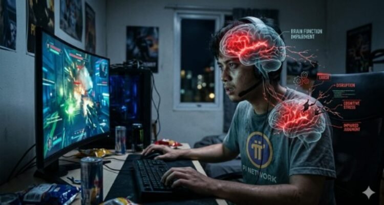 The impact of children playing games on their mobile phones: gradual brain damage