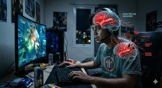 The impact of children playing games on their mobile phones: gradual brain damage