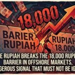 The rupiah breaks the 18,000 rupiah barrier in offshore markets, a dangerous signal that must not be ignored