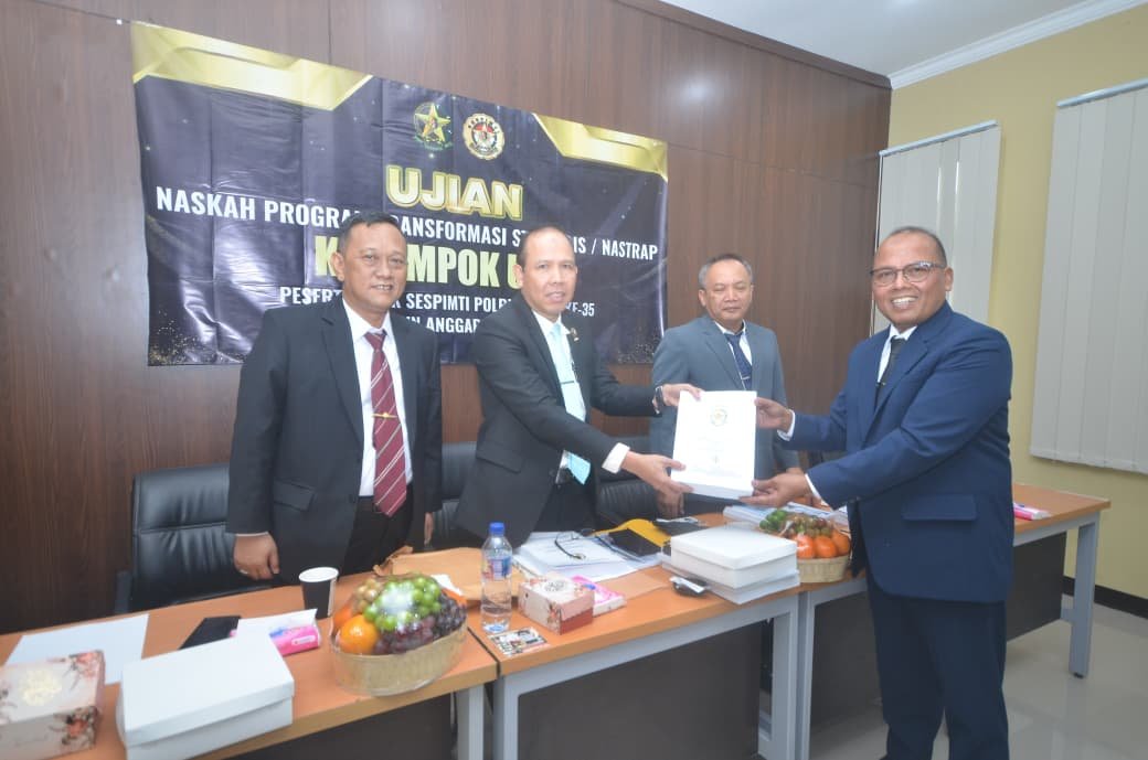 Academic presentation by Sugeng Riyanta promotes strategic ideas for optimizing the handling of criminal cases