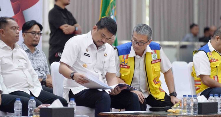 Inauguration of 1,151 Km of Regional Roads in North Sumatra