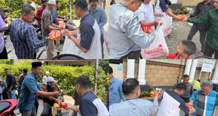 Knocking on Heaven's Door Five Pegadaian Medan branches join forces to spread kin