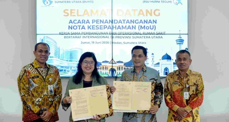 North Sumatra prepares for international-standard hospital: PT Dhirga Surya and Murni Teguh sign MoU
