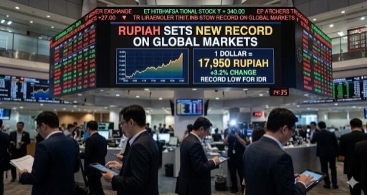 Rupiah sets new record on global markets: 1 dollar is worth 17,950 rupiah