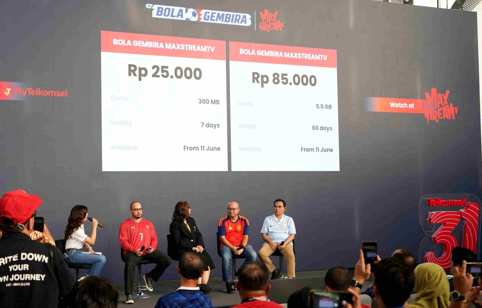 Telkomsel and TVRI offer 100,000 free access points to Bola Gembira MAXStream TV, including the 2026 World Cup