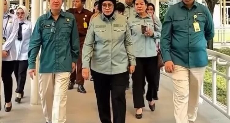 The head of the judicial health center inspects the Adhyaksa Banten hospital