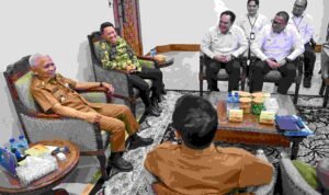 Vice-Governor Surya supports construction of 217 PLN high-voltage pylons from Langkat to Medan