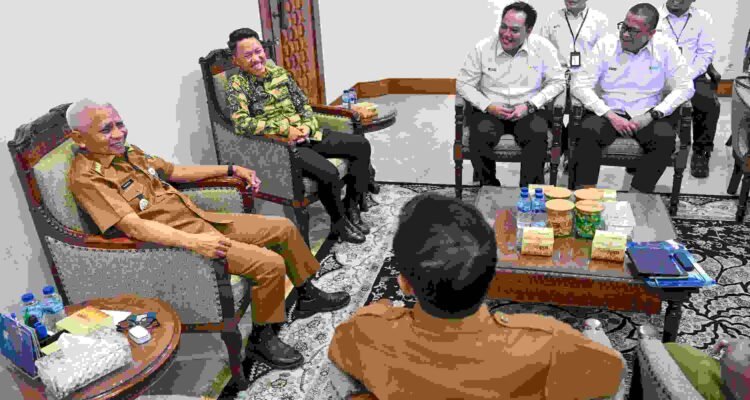 Vice-Governor Surya supports construction of 217 PLN high-voltage pylons from Langkat to Medan