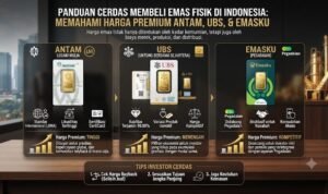 A smart guide to buying physical gold in Indonesia Understanding the premium of Antam, UBS and Emasku