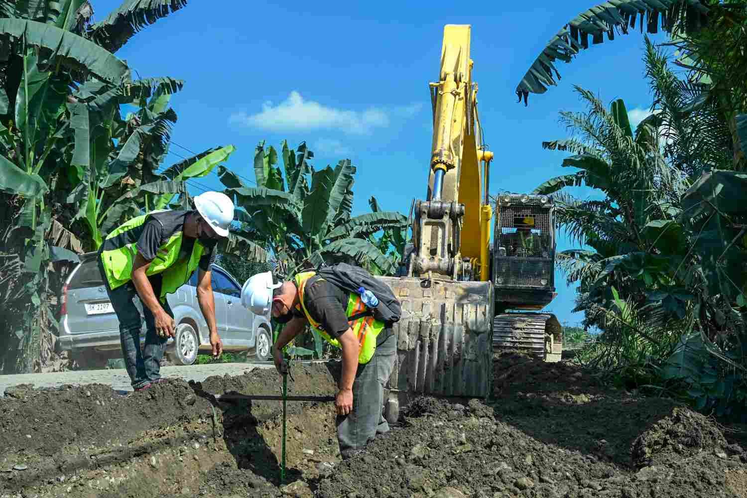 After decades of damage, strategic roads in Labuhanbatu are finally being widened by Governor Bobby Nasution
