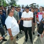 Construction of logistics warehouse on Nias to guarantee supplies during bad weather