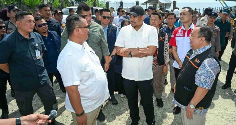 Construction of logistics warehouse on Nias to guarantee supplies during bad weather