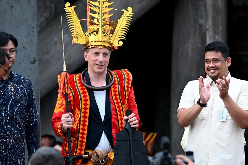 French Ambassador Impressed by Nias Megalithic Sites