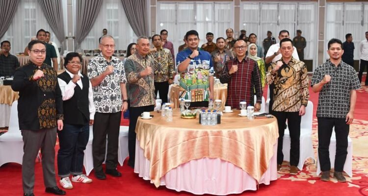 Governor Encourages Businesses to Collaborate to Accelerate North Sumatra’s Econom Governor Encourages Businesses to Collaborate to Accelerate North Sumatra’s Economic Growth