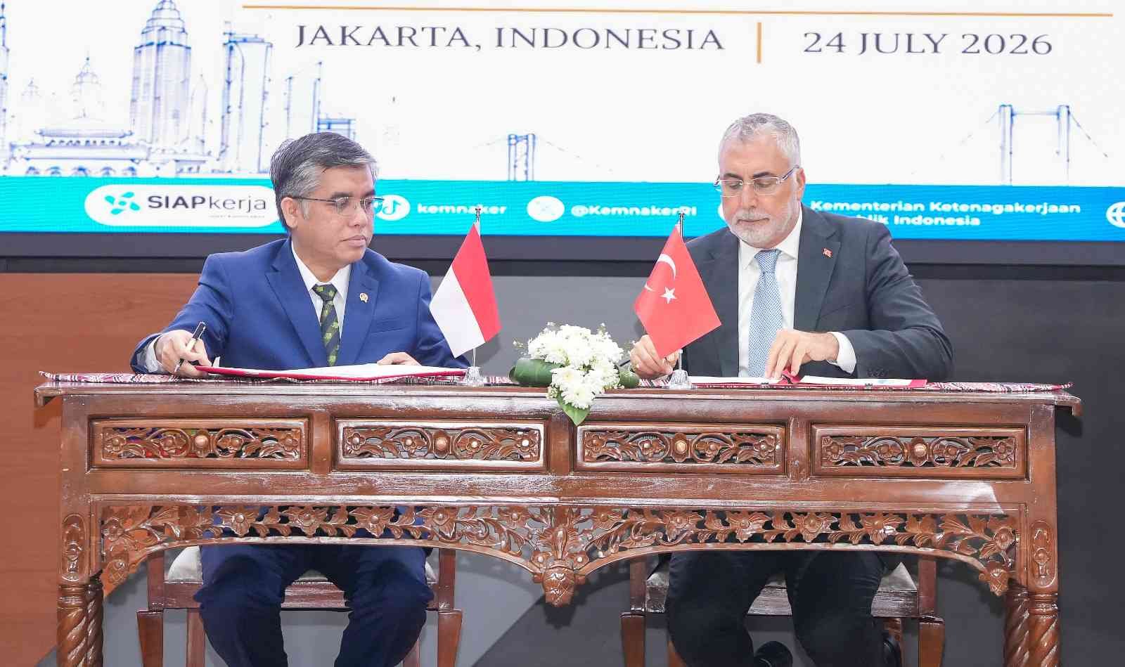 Indonesia and Turkey reach agreement on joint action plan 2026-2027: Realization of an inclusive labor market