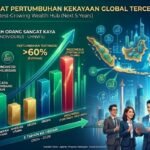 Indonesia will be the country with the highest growth in the number of ultra-rich individuals in the world over the next five years