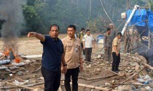 Operations against illegal gold mining in the Batang Gadis River Continued - Madina
