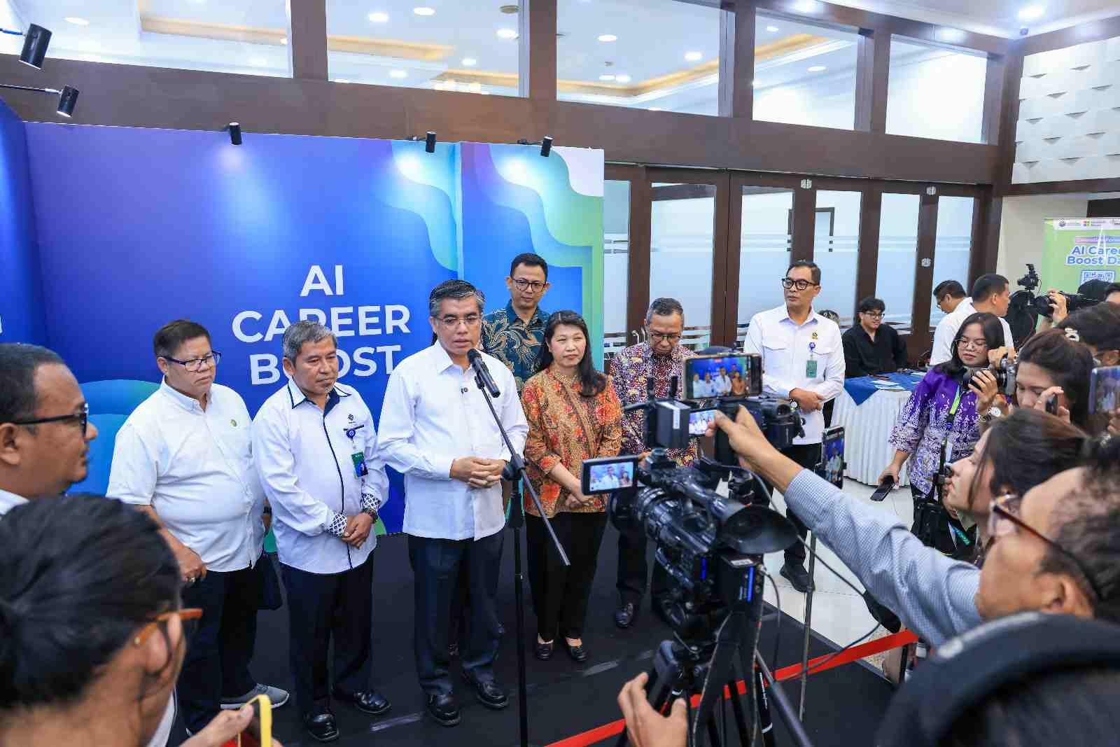 The Ministry of Labor partners with GreatNusa and Microsoft to prepare AI talent for the changing labor market