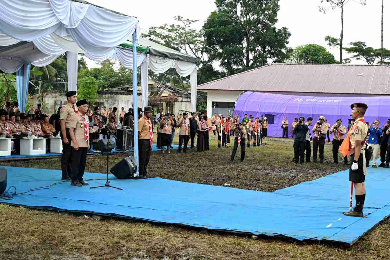 Thousands of scouts in North Sumatra invited to become a generation of solution-oriented leaders
