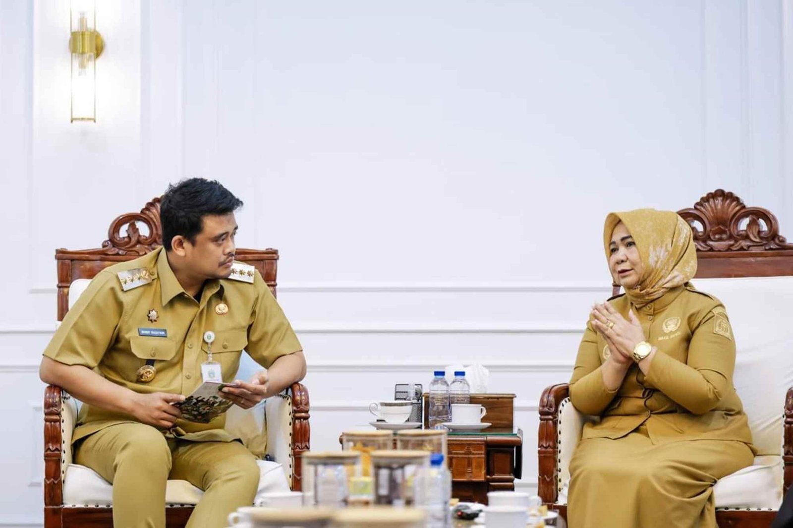 Tiorita Surbakti appointed Acting Regent of Langkat; Governor of North Sumatra insists on integrity of officials
