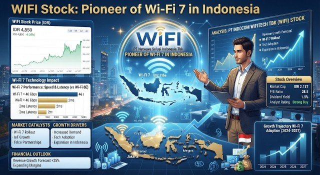 Analysis of the WIFI stock a pioneer of Wi-Fi 7 technology in Indonesia Analysis of the WIFI stock: a pioneer of Wi-Fi 7 technology in Indonesia