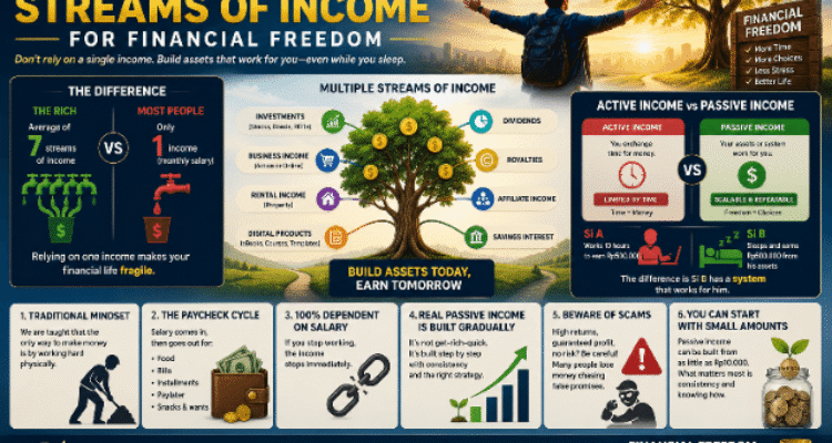 Building Multiple Streams of Income for Financial Freedom