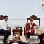 Caroline Cicilia Nababan, Mathematics Olympiad Champion, Meets Governor of North Sumatra