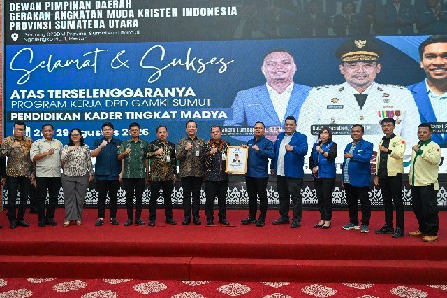 GAMKI, strategic partner of the Government of North Sumatra in regional development