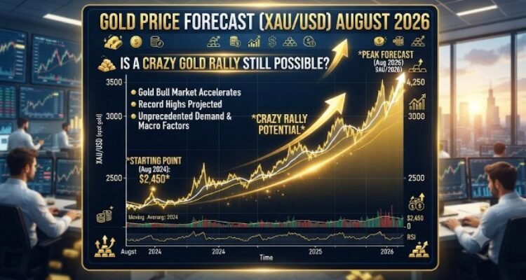 Gold Price Forecast (XAU/USD) August 2026 Is a crazy gold rally still possible?