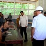 Governor Bobby Nasution's free school program eases the burden on parents of students on Nias